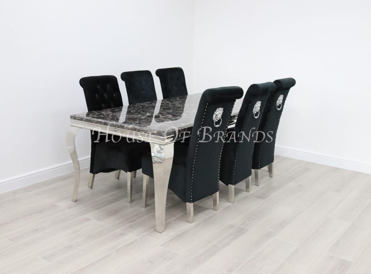 House Of Brands 2m Rome and 6 Leon Chairs