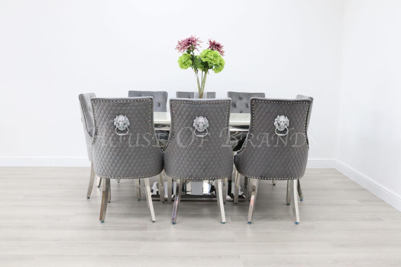 House Of Brands Sicily Table andamp; 8 Madrid Chairs