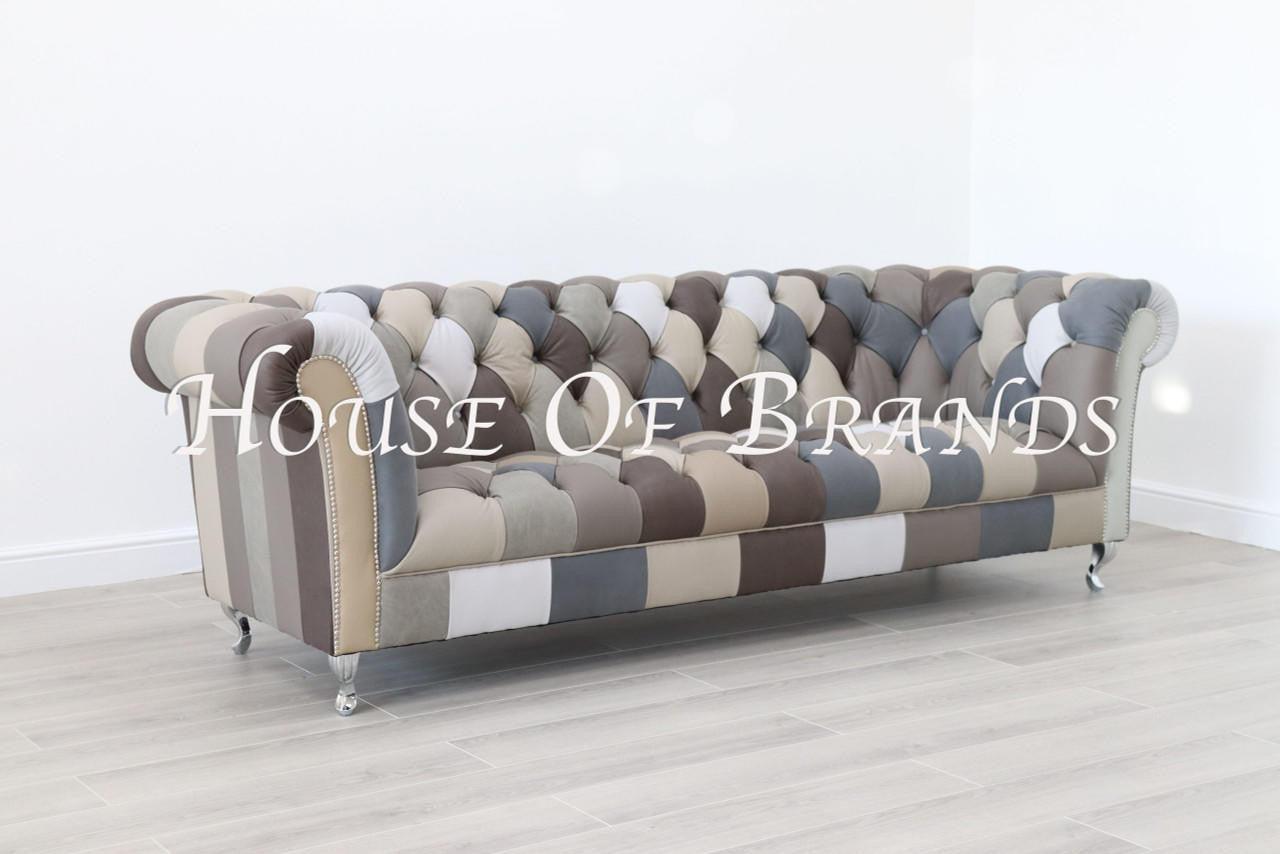 House Of Brands Grey Patchwork