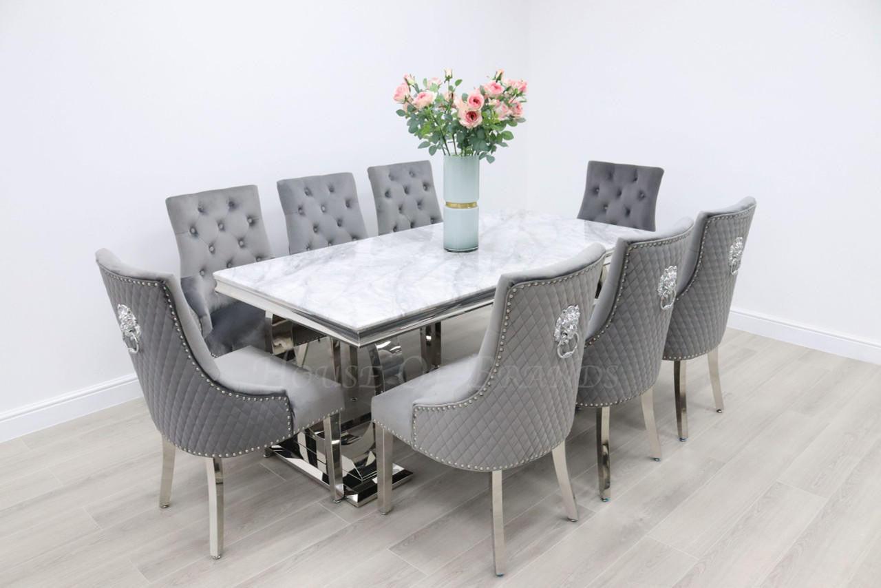 House Of Brands Venice Table and 8 Madrid Chairs