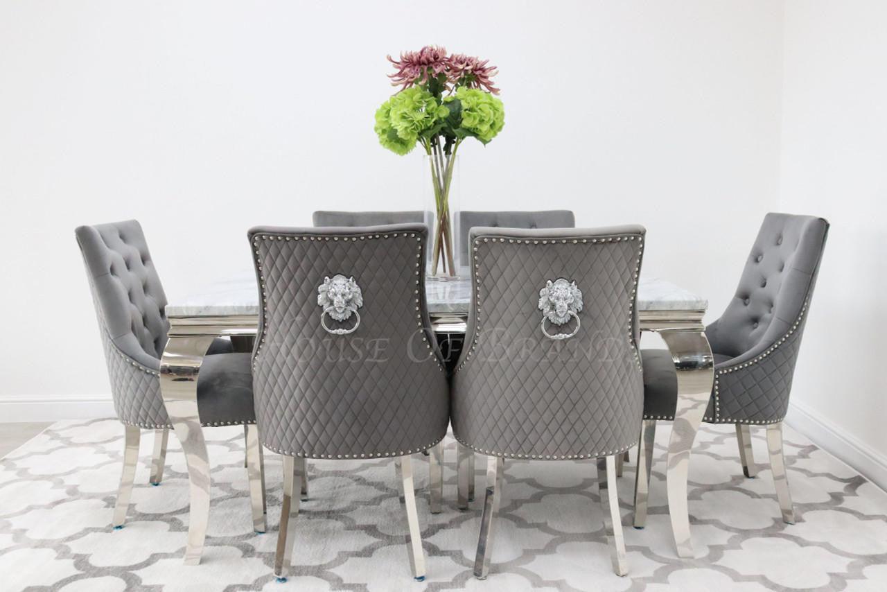 House Of Brands 1.5m Rome and 6 Madrid Chairs