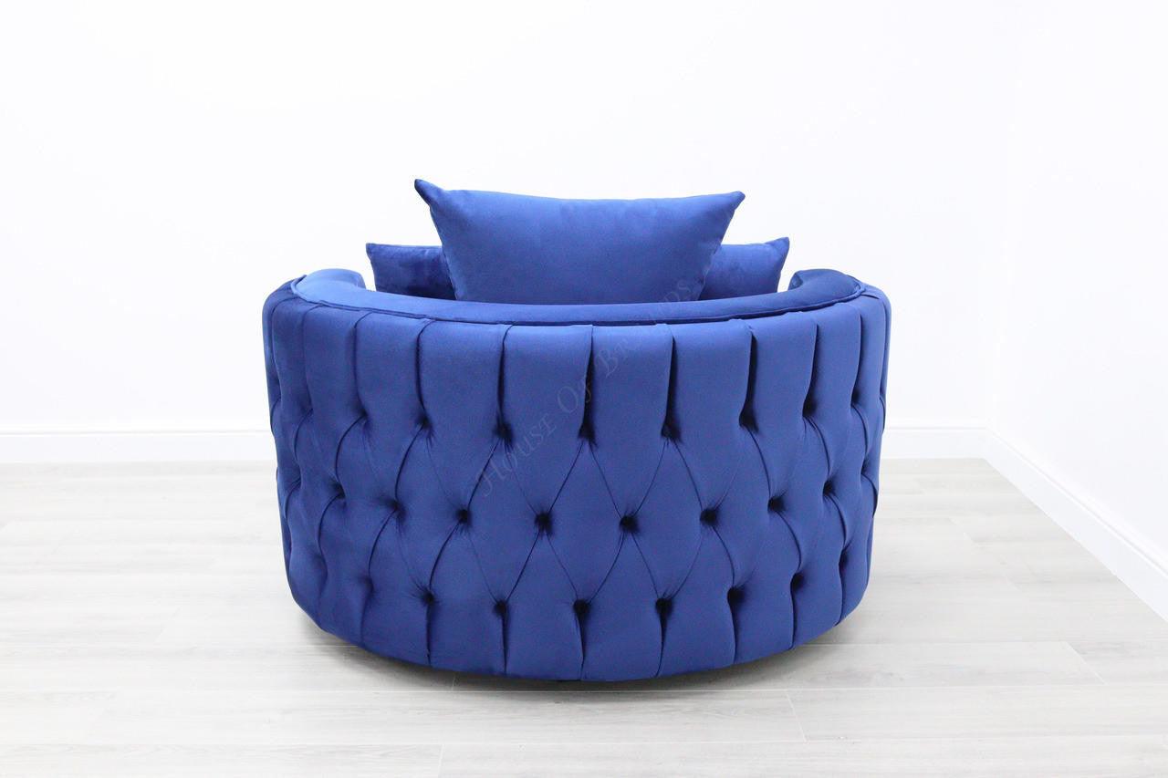 House Of Brands Fully Upholstered Swivel Chair