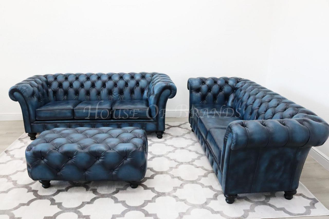 House Of Brands Chesterfield Antique Leather