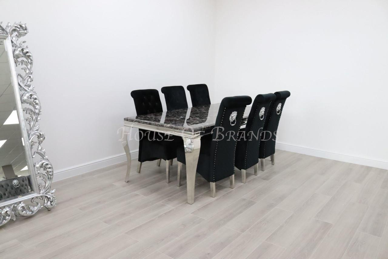 House Of Brands 2m Rome and 6 Leon Chairs
