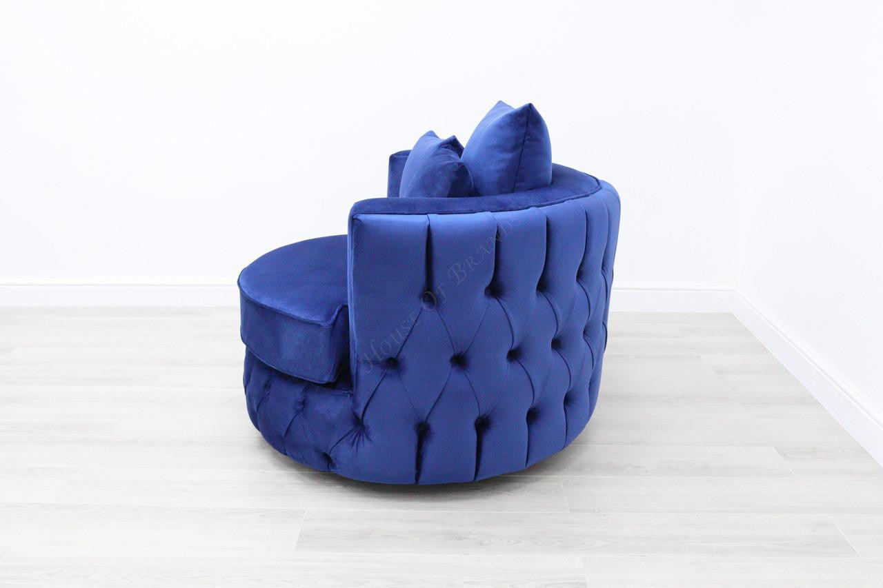 House Of Brands Fully Upholstered Swivel Chair