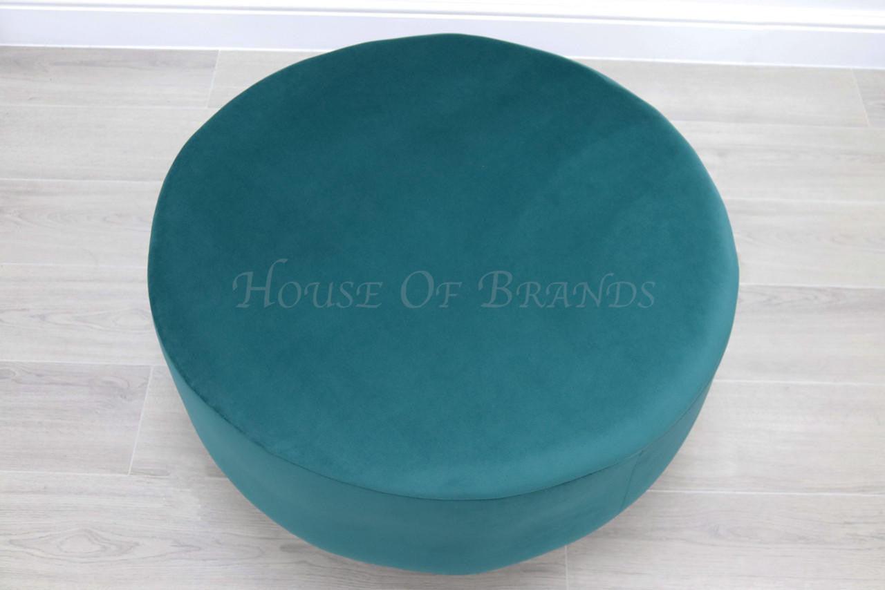 House Of Brands Plain Round Footstool