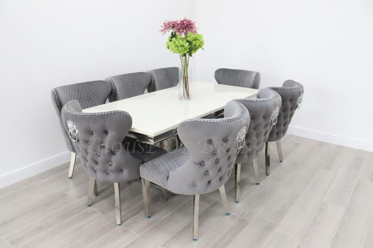 House Of Brands Sicily Table andamp; 8 Valencia Chairs
