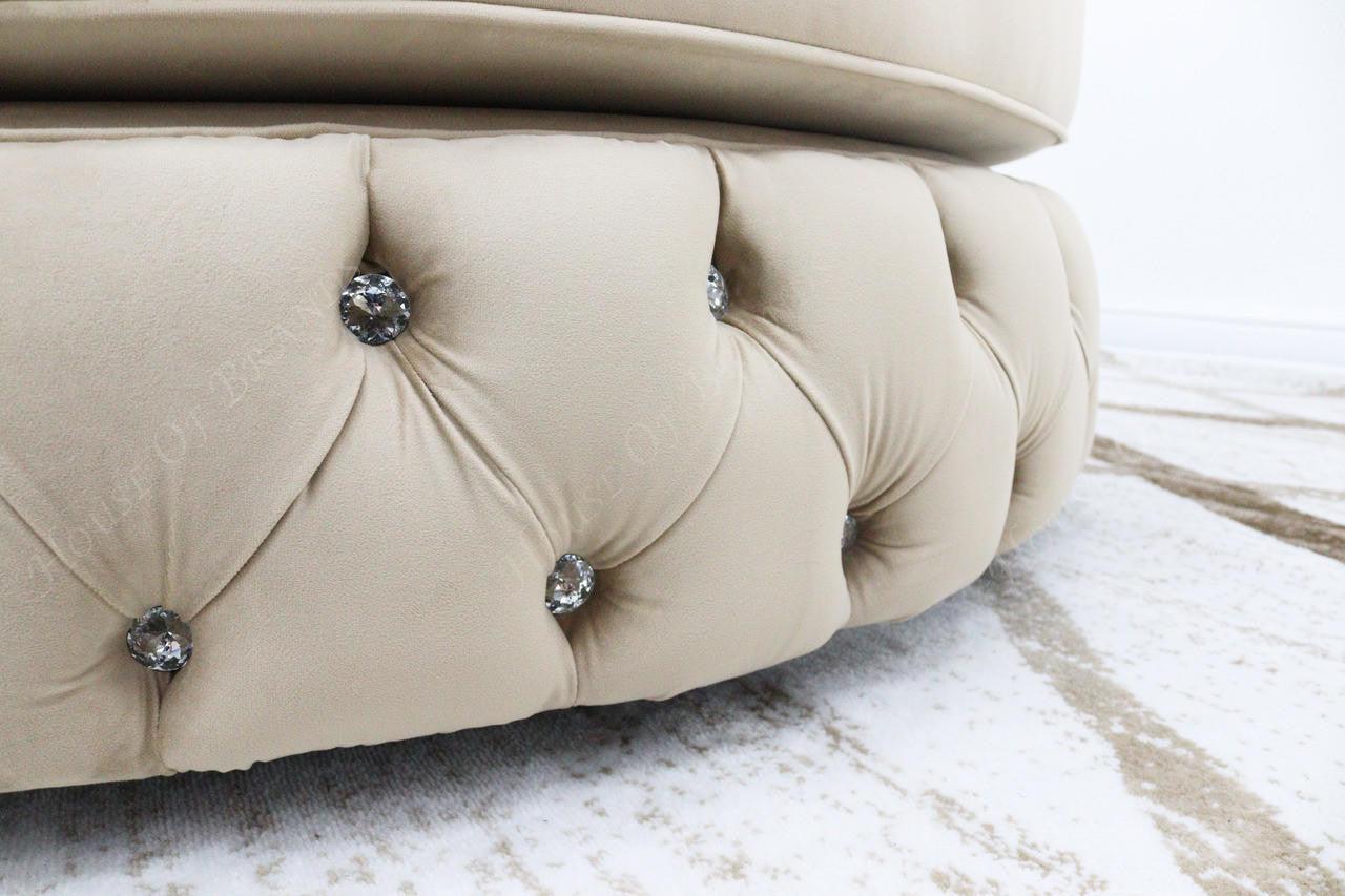 House Of Brands Front Upholstered Swivel Chair