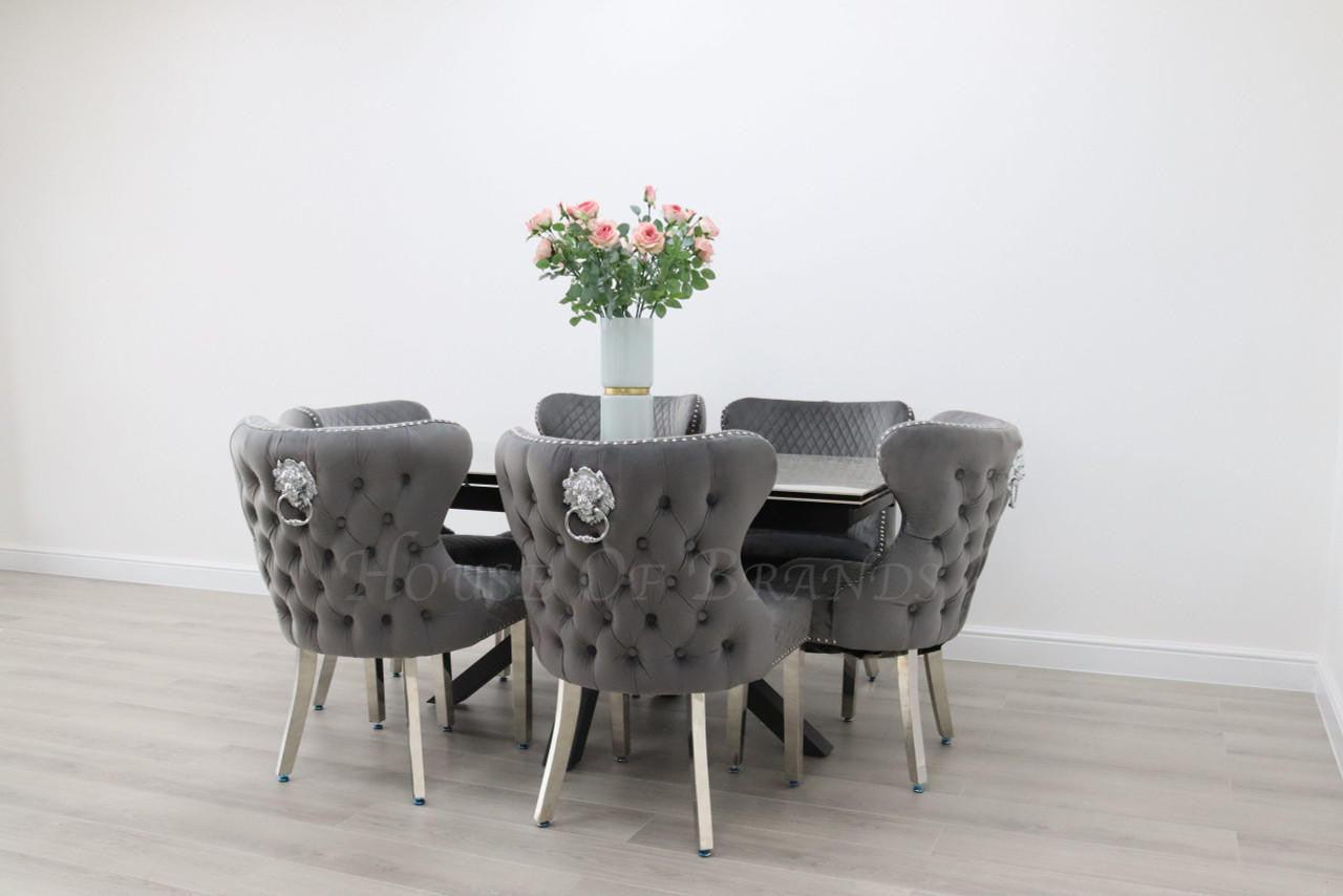 House Of Brands Palermo and 6 Valencia Chairs