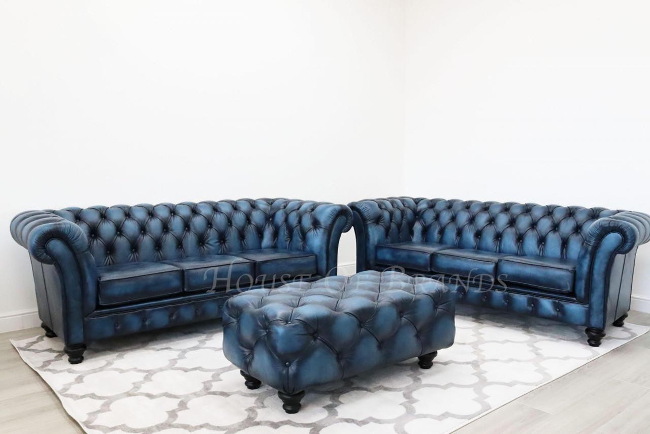 House Of Brands Chesterfield Antique Leather