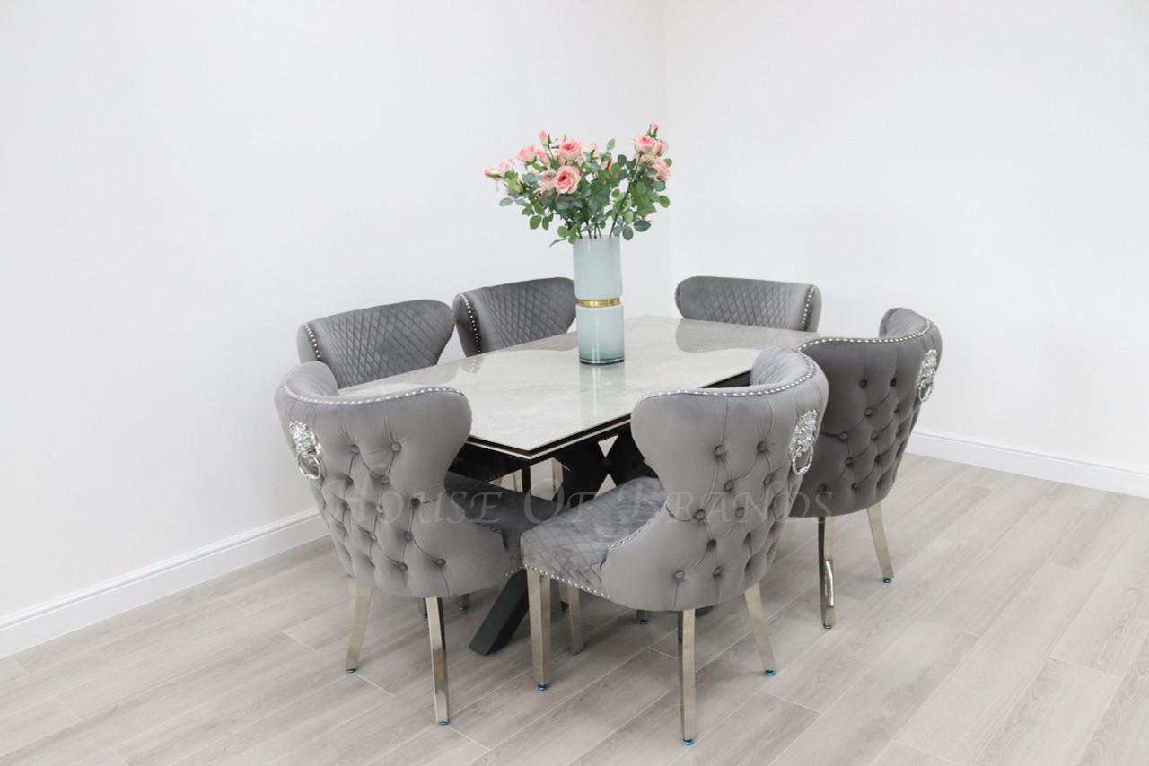 House Of Brands Palermo and 6 Valencia Chairs