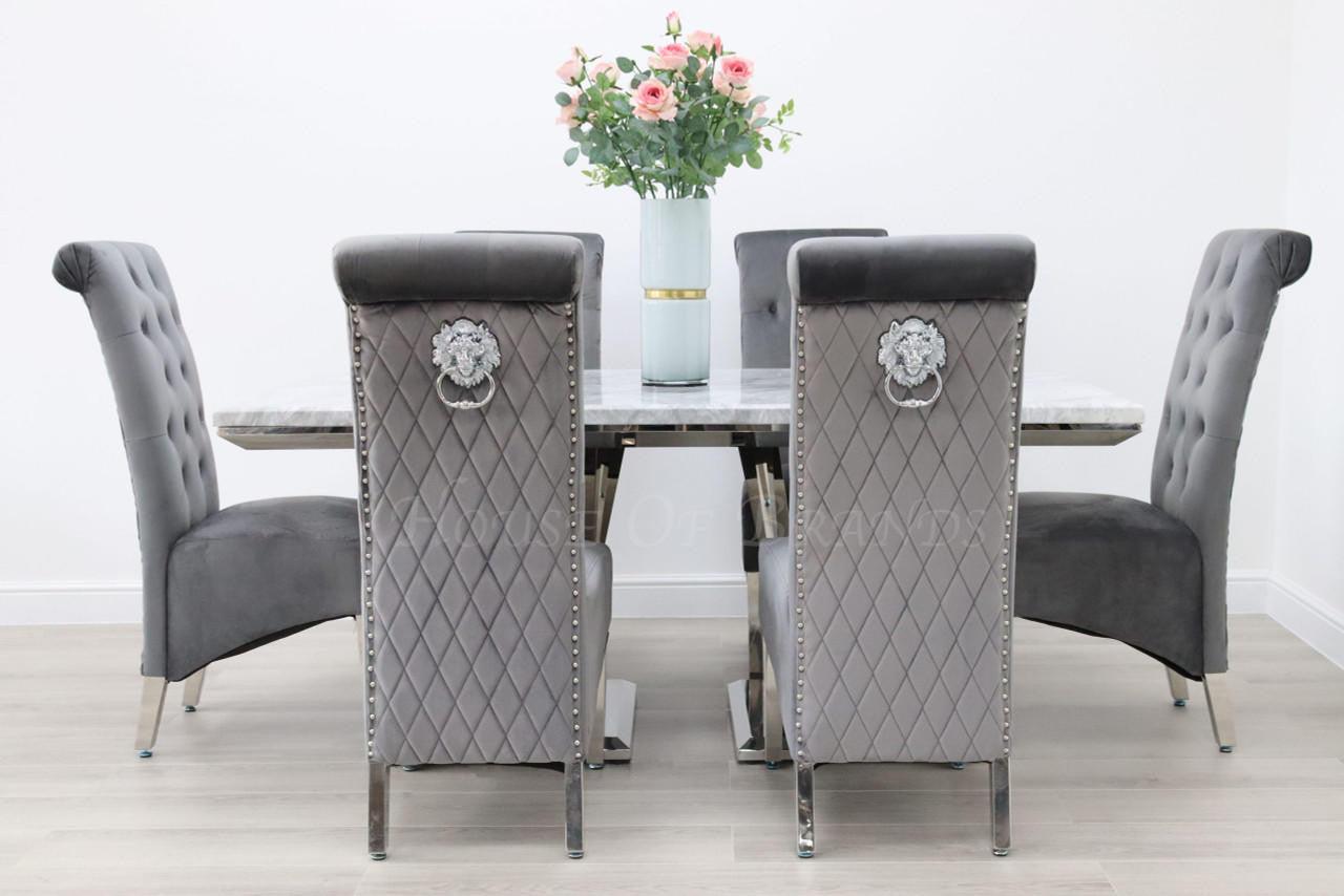 House Of Brands Sorrento Table and 6 Leon Chairs
