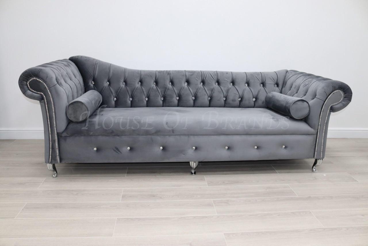 House Of Brands Serena Velvet Sofa