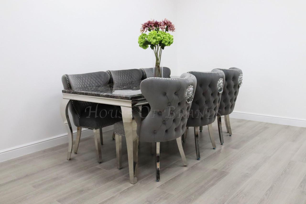 House Of Brands 2m Rome and 6 Valencia Chairs