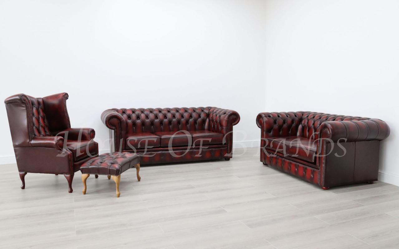 House Of Brands Chesterfield Antique Leather