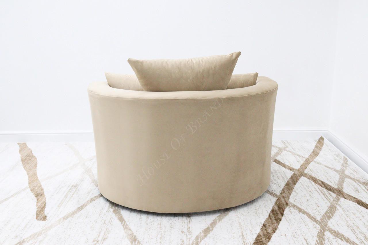 House Of Brands Front Upholstered Swivel Chair