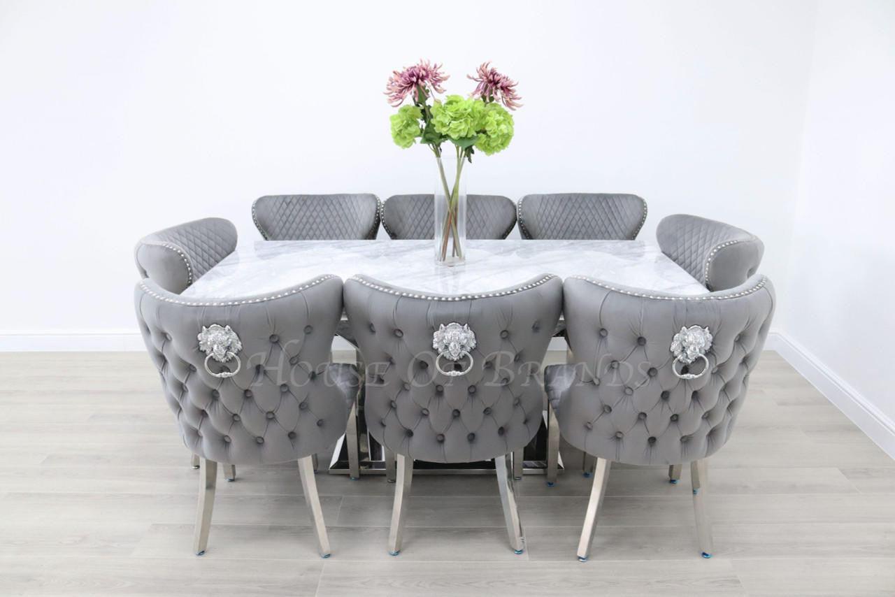 House Of Brands Sicily Table andamp; 8 Valencia Chairs