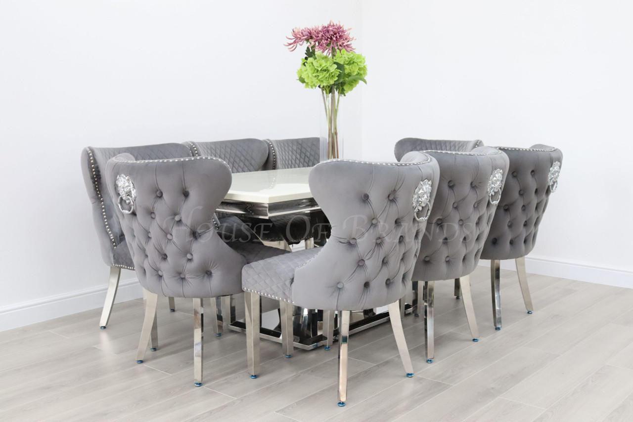 House Of Brands Sicily Table andamp; 8 Valencia Chairs