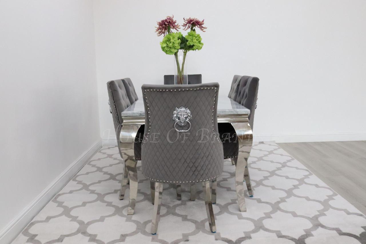 House Of Brands 1.5m Rome and 6 Madrid Chairs