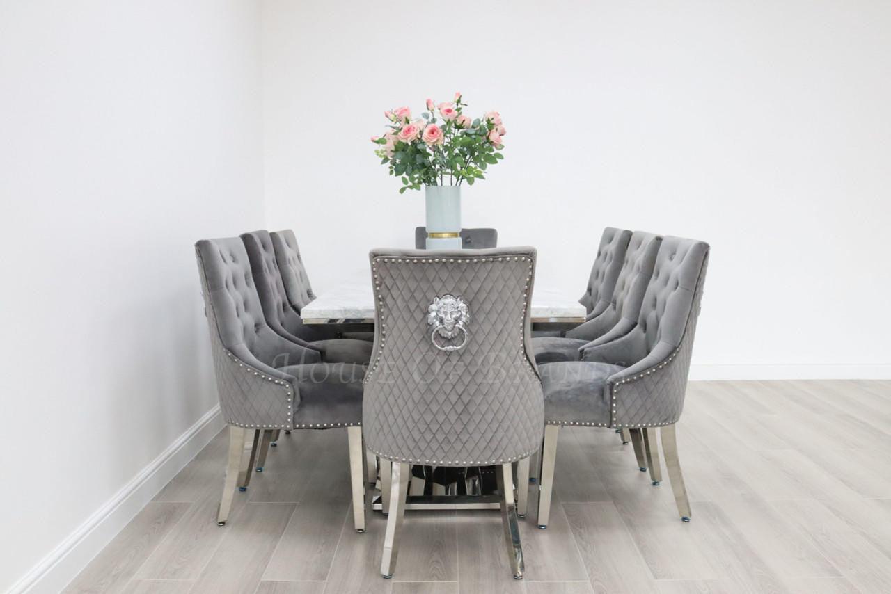 House Of Brands Sorrento Table and 8 Madrid Chairs