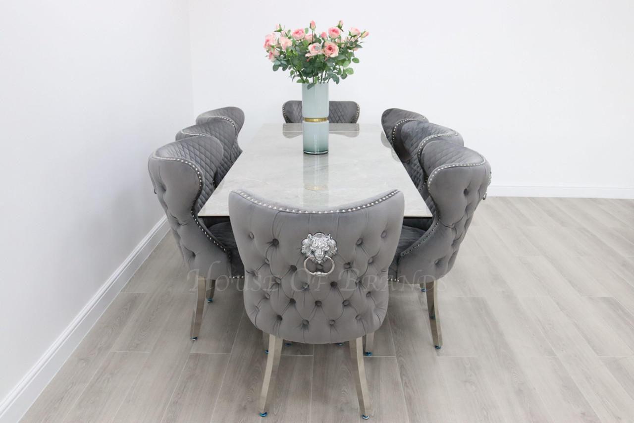 House Of Brands Palermo Table and 8 Valencia Chairs