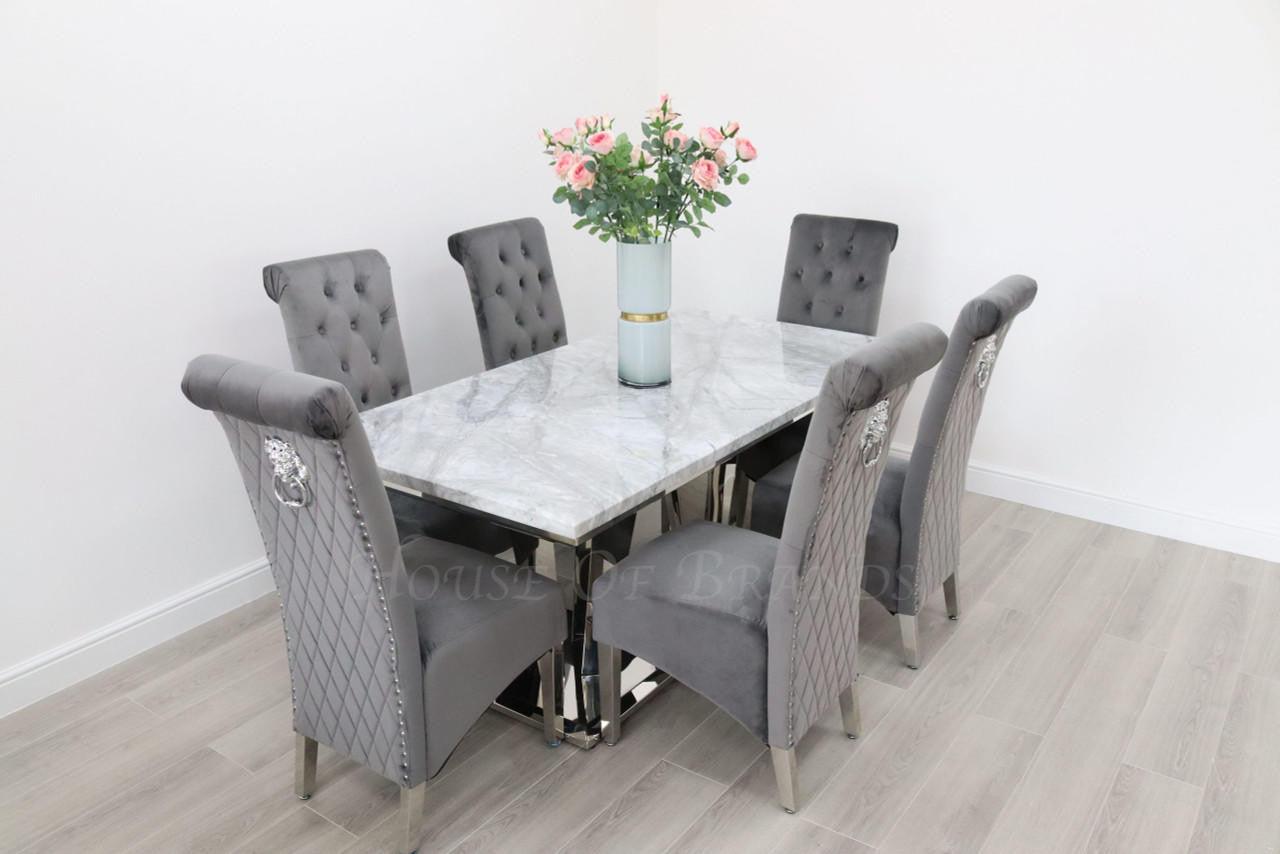 House Of Brands Sorrento Table and 6 Leon Chairs