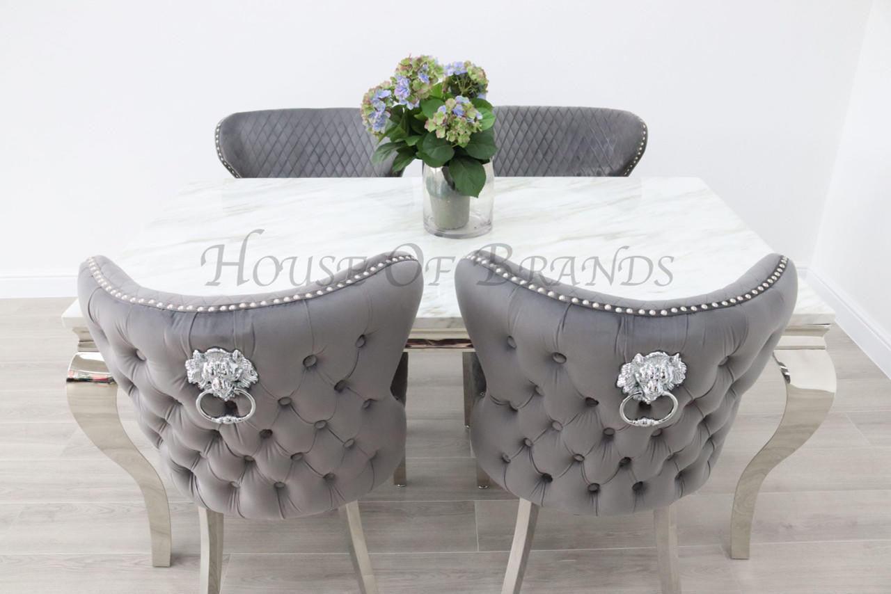 House Of Brands 1.8m Rome and 4 Valencia Chairs