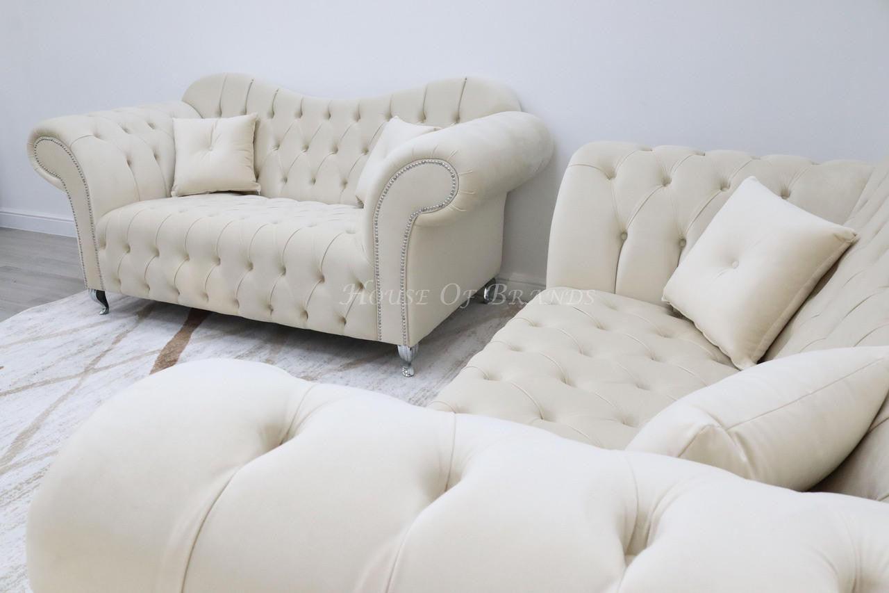 House Of Brands Estelle Velvet Sofa