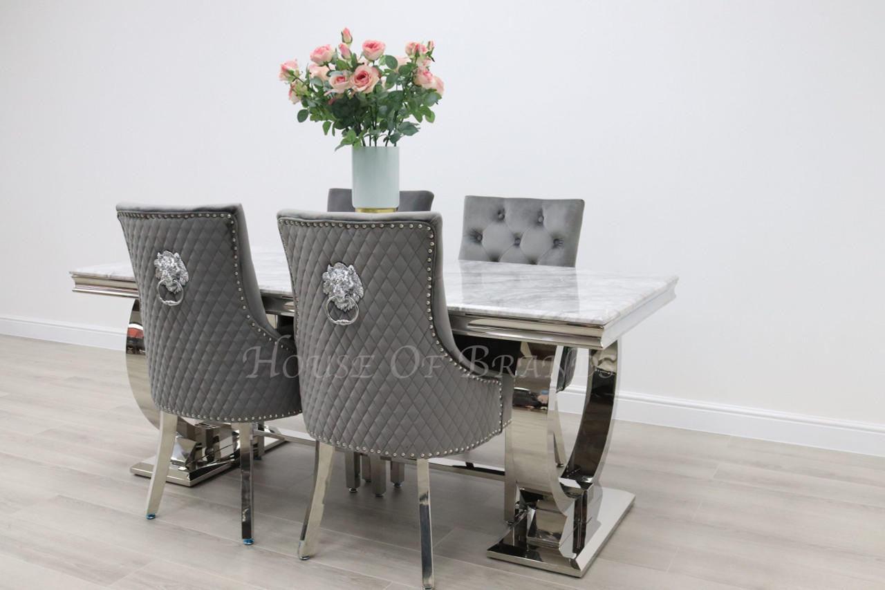 House Of Brands Venice Table and 4 Madrid Chairs