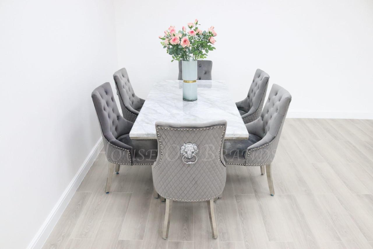 House Of Brands Sorrento Table and 6 Madrid Chairs