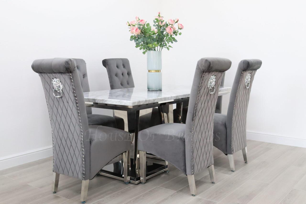 House Of Brands Sorrento Table and 6 Leon Chairs
