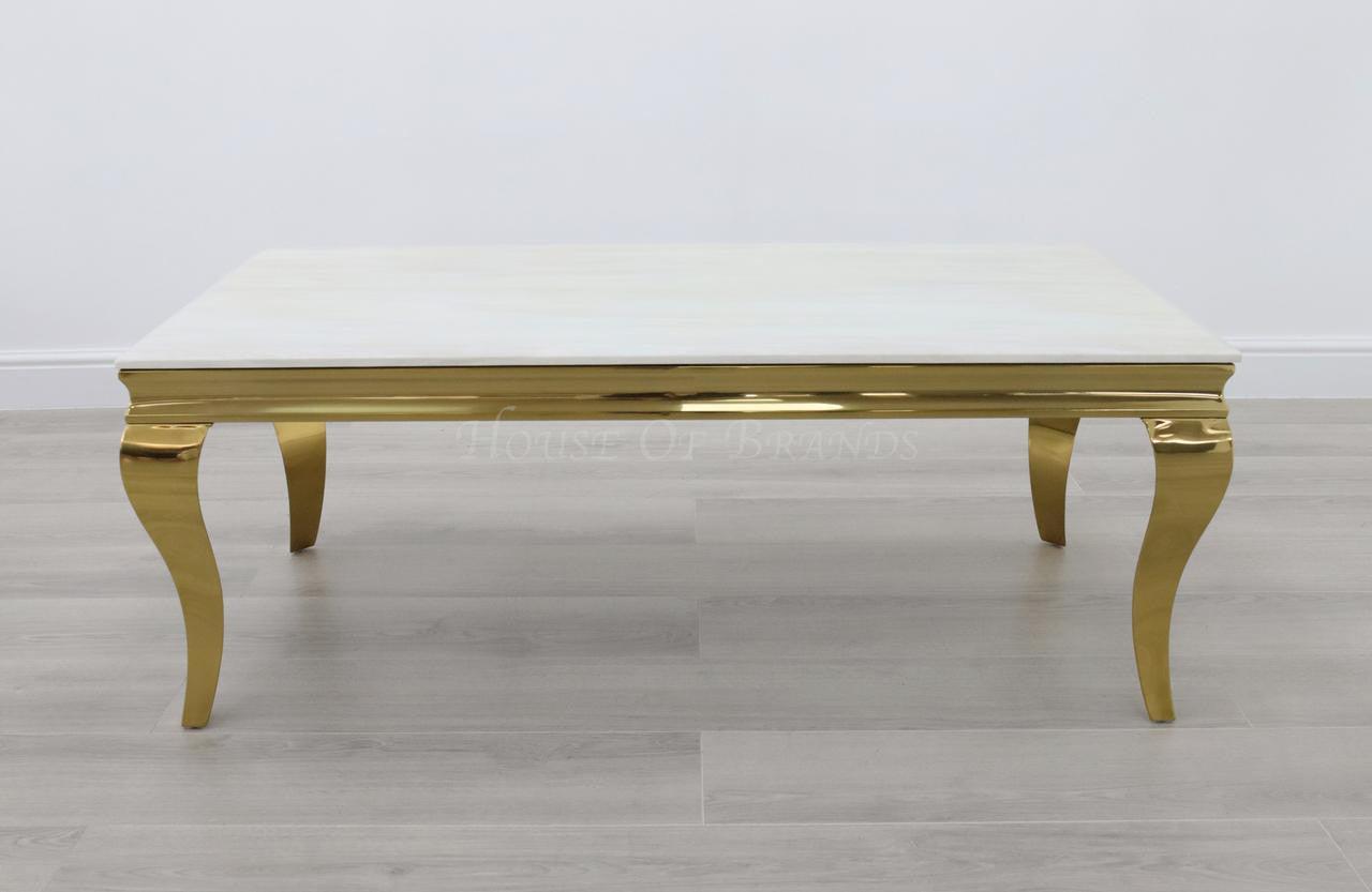 House Of Brands Rome Gold Coffee Table