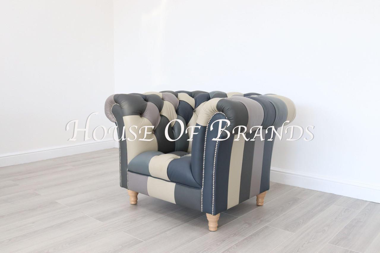 House Of Brands Grey Patchwork