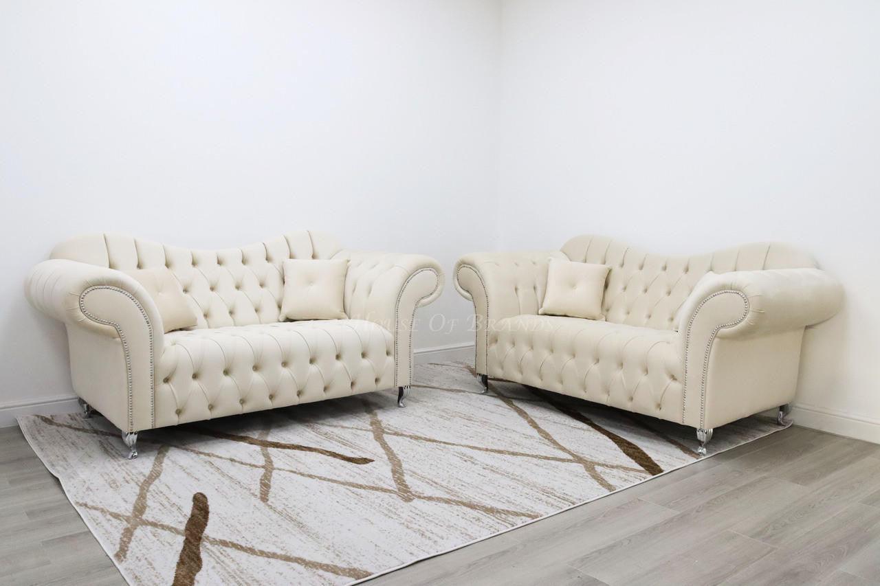 House Of Brands Estelle Velvet Sofa