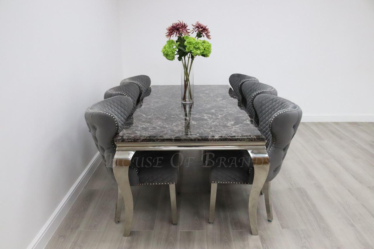 House Of Brands 2m Rome and 6 Valencia Chairs