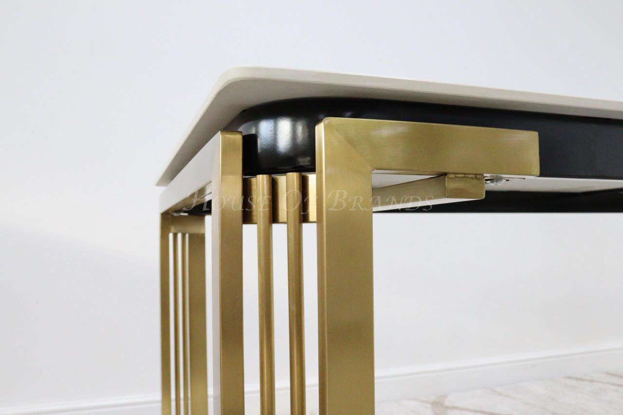 House Of Brands Verona Gold Dining Table
