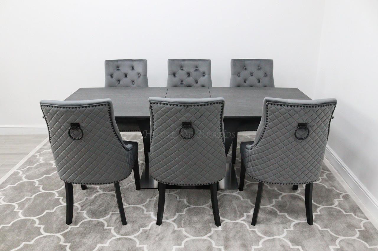 House Of Brands Windsor Extendable Table & Brussels Chairs