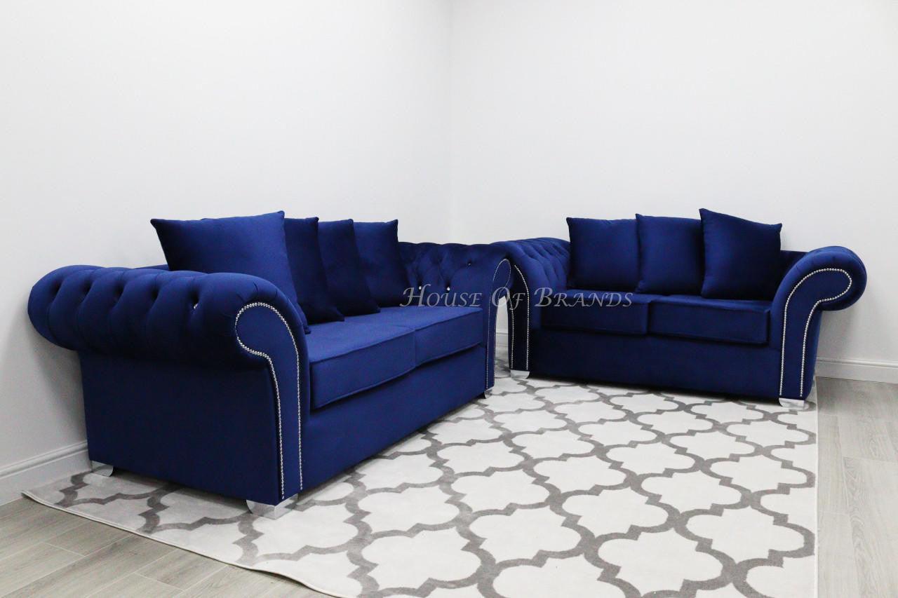 House Of Brands Bella Velvet Sofa