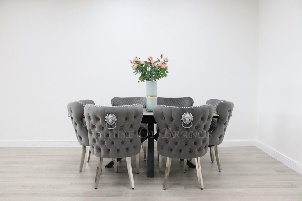 House Of Brands Palermo and 6 Valencia Chairs