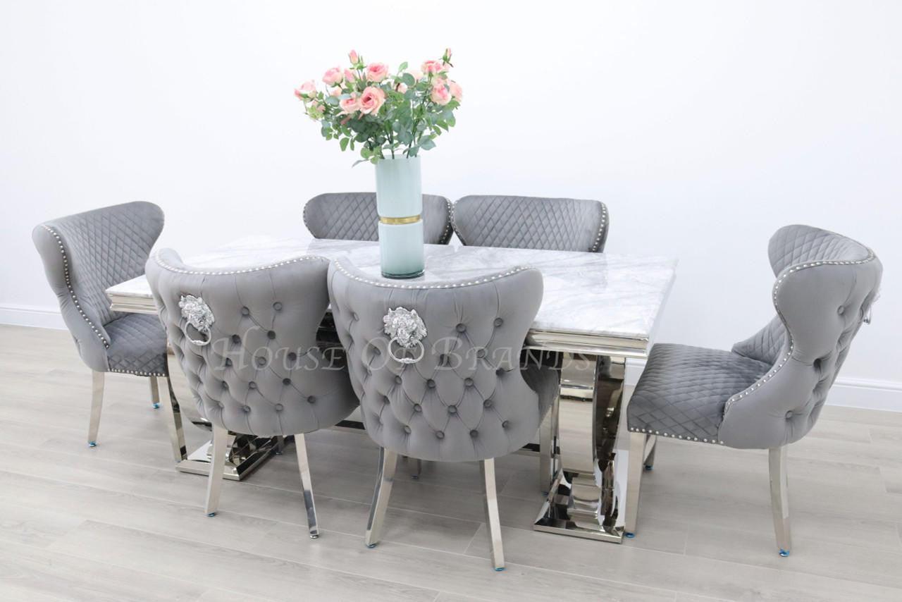 House Of Brands Venice Table and 6 Valencia Chairs