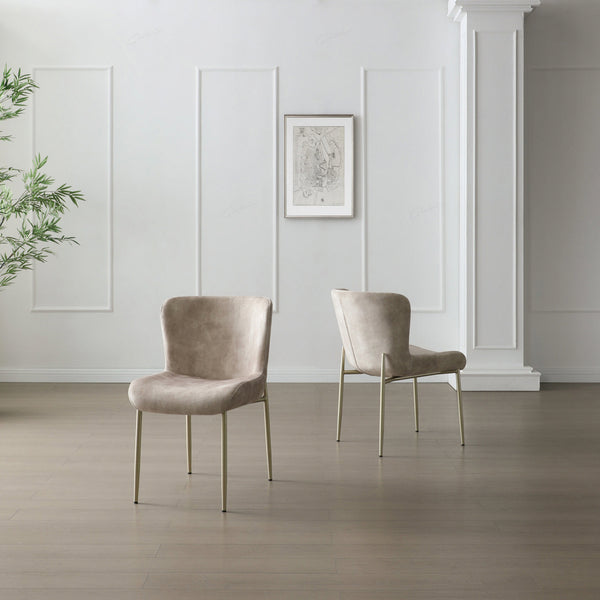 Pietra Champagne Modern Chairs