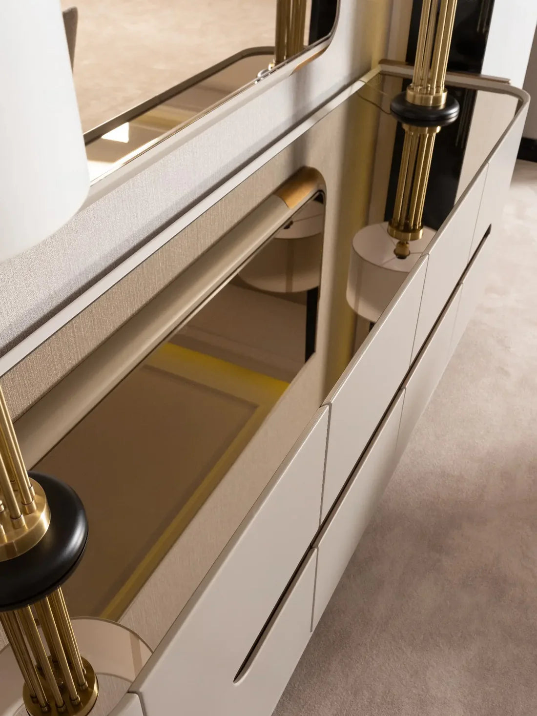 Milano TV Stands with Storage Drawers