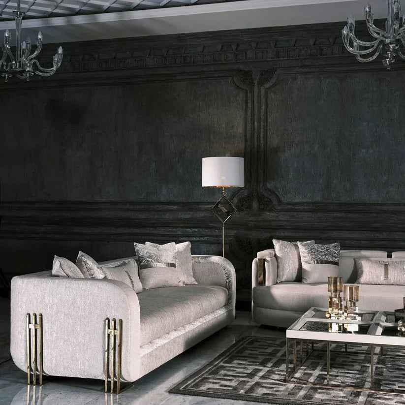 Como Curved 3 Seater Sofa