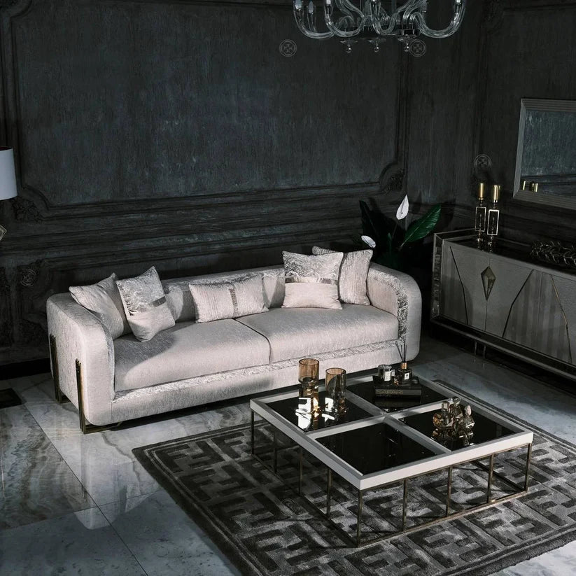 Como Curved 3 Seater Sofa