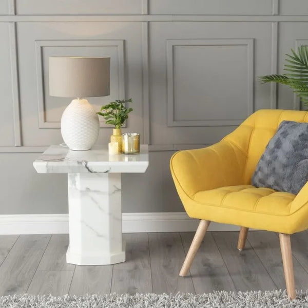 Nero Marble Side Table