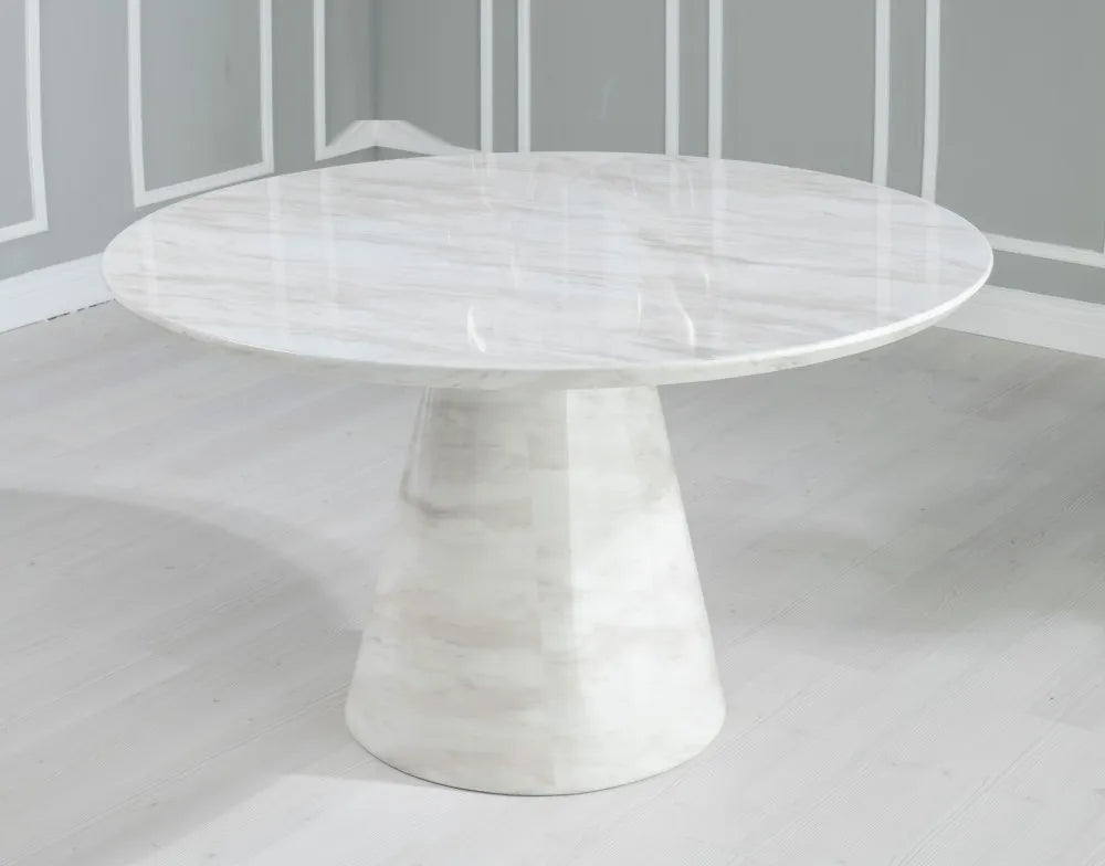 Carrera Marble Dining Table