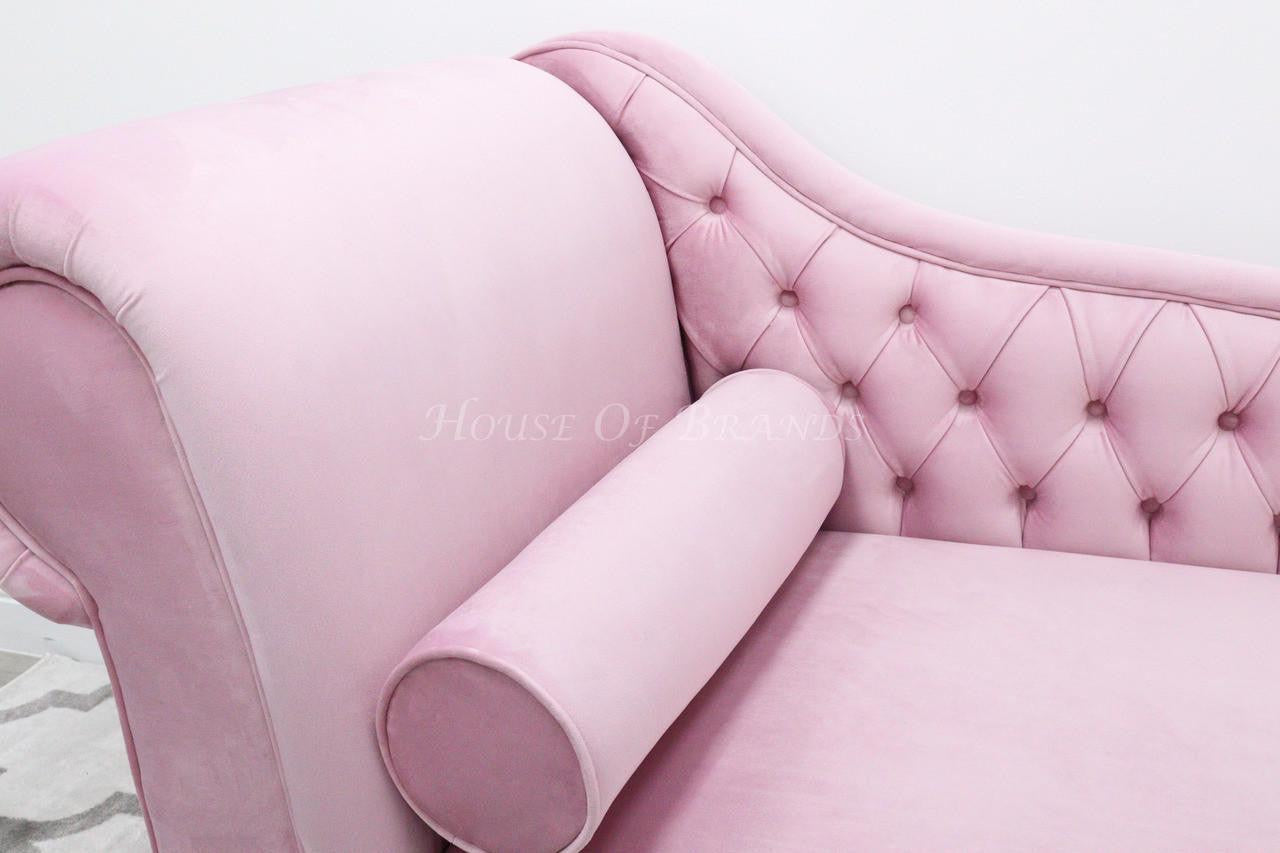 Fleur Velvet Bespoke Chaise lounge