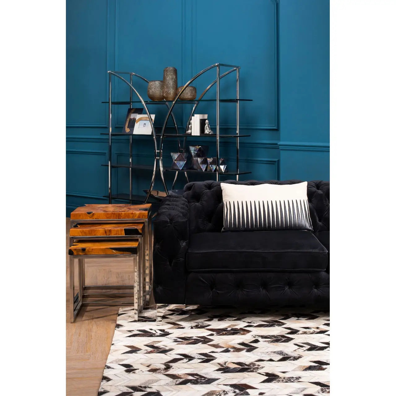 Vogue Curved Design Shelf Unit