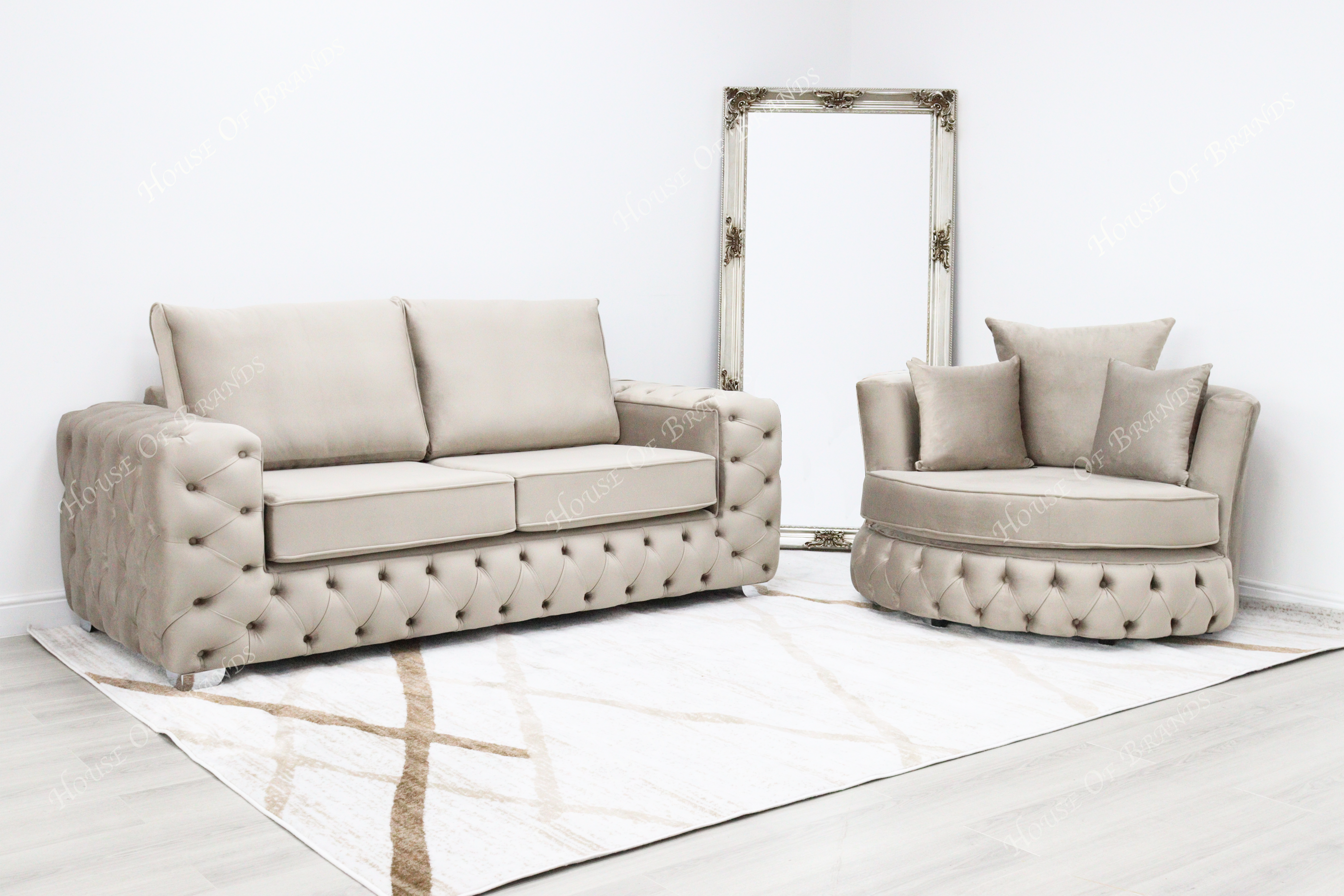 Anastasia Velvet Sofa
