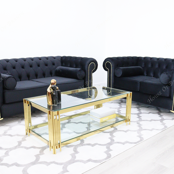Chesterfield Velvet Sofa